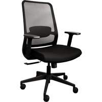 Activ Series Synchro-Tilt Office Chair, Fabric/Mesh, Black, 275 lbs. Capacity OSI Industrial Sales