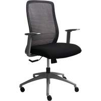 Era Series Adjustable Office Chair, Fabric/Mesh, Black, 275 lbs. Capacity OSI Industrial Sales