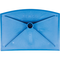 T&ecirc;te de binette pour service alimentaire, Bleu, 8" la x 11-1/4" lo OSI Industrial Sales