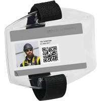 Squids&reg; 3386 Vinyl Armband ID Badge Holder OSI Industrial Sales