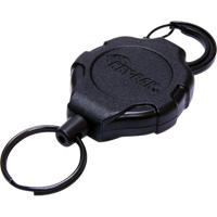 Ratch-It Locking Keychain, Plastic, 48" Cable, Carabiner Attachment OSI Industrial Sales