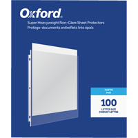Oxford&reg; Heavyweight Non-Glare Sheet Protectors OSI Industrial Sales