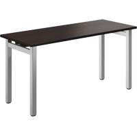 Table bureau Newland, 29-7/10" lo x 60" la x 29-3/5" h, Brun fonc&eacute; OSI Industrial Sales