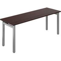 Table bureau Newland, 29-7/10" lo x 72" la x 29-3/5" h, Brun fonc&eacute; OSI Industrial Sales