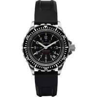 Large Diver's Automatic Watch, Digital, Battery Operated, 41 mm, Black OSI Industrial Sales
