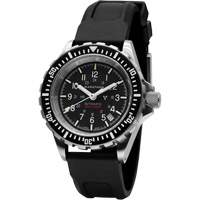 Large Diver's Automatic Watch, Digital, Battery Operated, 41 mm, Black OSI Industrial Sales