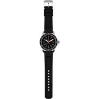 Red Maple Jumbo Diver's Quartz Watch, Digital, Battery Operated, 46 mm, Black OSI Industrial Sales