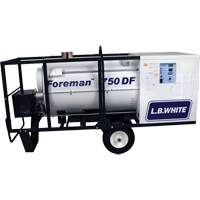 Foreman&reg; 750 Indirect-fired Portable Heater, Radiant Heat, Natural Gas, 750000 BTU/H OSI Industrial Sales