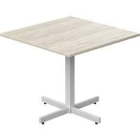 Newland Height-Adjustable Square Table, 36" L x 36" W x 29" H, 1" Top, Laminate, Tan OSI Industrial Sales