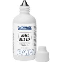 Paint-Riter&reg; Metal Ball Tip, Liquid, White OSI Industrial Sales