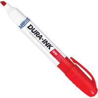 Marqueur Dura-Ink no 55, Rouge, Pointe Ciseau OSI Industrial Sales