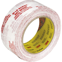 Ruban d'emballage Scotch 3771 avec message, Adh&eacute;sif Thermofusible, 2 mils, 48 mm (1-22/25") x 100 m (328') OSI Industrial Sales