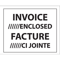 Packing List Envelopes, 4" L x 5" W, Backloading Style OSI Industrial Sales