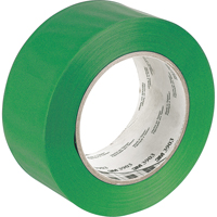 Rubans adh&eacute;sifs en vinyle 3903, 50 mm (2") la x 45,5 m (149,25') lo, 6,3 mils, Vert OSI Industrial Sales