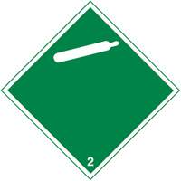 TDG Shipping Labels, Class 2, Gases, Paper OSI Industrial Sales