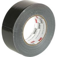 Economy Grade Coloured Duct Tape 3900, 8 mils, Black, 48 mm (2") x 55 m (180') OSI Industrial Sales
