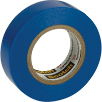 Scotch&reg; 35 Colour Coded Tape, 12.7 mm (1/2") x 20.1 m (66'), Blue, 7 mils OSI Industrial Sales