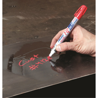 Paint-Riter&reg; + Oily Surface Marker, Liquid, Red OSI Industrial Sales