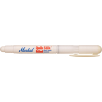 Quik Stik&reg; Mini Paint Marker, Solid Stick, White OSI Industrial Sales