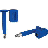 High Security Locktainer Security Seals, 3-1/4", Metal, Bolt Seal OSI Industrial Sales