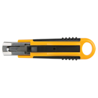 Self-Retracting Knife ATK1000, 18 mm, Carbon Steel, Plastic Handle OSI Industrial Sales