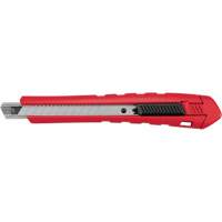 Snap-Off Knife, 9 mm, Carbide, Rubber/Polypropylene Handle OSI Industrial Sales