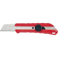 Snap-Off Knife, 25 mm, Carbide, Rubber/Polypropylene Handle OSI Industrial Sales