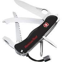 RescueTool Pocket Knife, 12 Functions, 0.3 lbs. OSI Industrial Sales