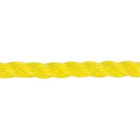 3/8" Braided Yellow Rope, Polypropylene, 630' OSI Industrial Sales