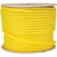 1/2" Braided Yellow Rope, Polypropylene, 335' OSI Industrial Sales