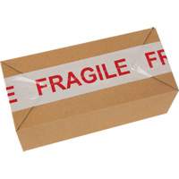 Ruban d'emballage Fragile, Adh&eacute;sif Thermofusible, 2 mils, 48 mm (2") x 100 m (328') OSI Industrial Sales