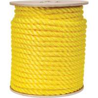 Braided Yellow Rope, Polypropylene, 300' OSI Industrial Sales
