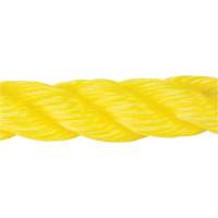 Braided Yellow Rope, Polypropylene, 300' OSI Industrial Sales