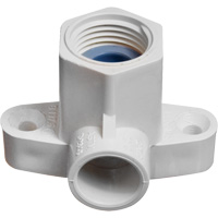 Flowguard Gold&reg; Drop Ear Elbow Fitting, Hub x FPT, CPVC, 1/2" OSI Industrial Sales