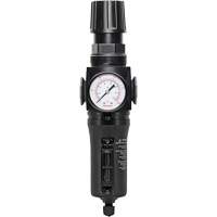 Manual Drain Filter/Regulator with Metal Bowl Modulair 300, 1/4" NPT, 250 PSI, 5.1 fl. oz. Capacity OSI Industrial Sales