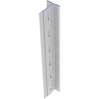 Montant en T pour rayonnage enclenchable Interlok, Acier, Hauteur 112" OSI Industrial Sales