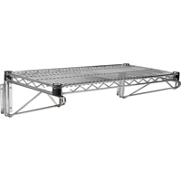 Ensemble d'&eacute;tag&egrave;re murale en treillis, Simple Support, 200 lb Capacit&eacute;, 14" p OSI Industrial Sales