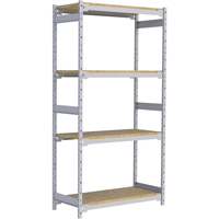 &eacute;tag&egrave;re-classeur de grande largeur, Acier, 4 Tablettes, 42" la x 18" p x 84" h OSI Industrial Sales