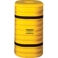 Column Protector, 10" x 10"/10" x 10 " Inside Opening, 24" L x 24" W x 42" H, Yellow OSI Industrial Sales