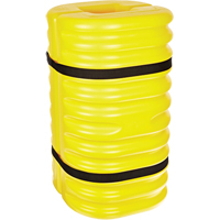Column Protector, 10" x 10"/10" x 10 " Inside Opening, 24" L x 24" W x 42" H, Yellow OSI Industrial Sales