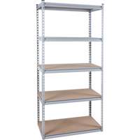 Heavy-Duty Shelving, Steel, Boltless, 1200 lbs. Capacity, 36" W x 72" H x 18" D OSI Industrial Sales