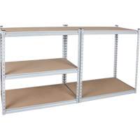 Heavy-Duty Shelving, Steel, Boltless, 1200 lbs. Capacity, 36" W x 72" H x 18" D OSI Industrial Sales