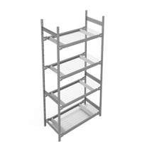 &eacute;tag&egrave;re de grande largeur, Acier, Sans boulons, Capacit&eacute; 1340 lb, 42" la x 84" h x 18" p OSI Industrial Sales