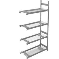 &eacute;tag&egrave;re de grande largeur, Acier, Sans boulons, Capacit&eacute; 1340 lb, 42" la x 84" h x 18" p OSI Industrial Sales