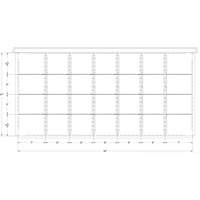 Cabinet d'entreposage &agrave; tiroirs int&eacute;gr&eacute; Interlok OSI Industrial Sales