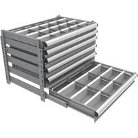 Cabinet d'entreposage &agrave; tiroirs int&eacute;gr&eacute; Interlok OSI Industrial Sales