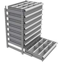 Cabinet d'entreposage &agrave; tiroirs int&eacute;gr&eacute; Interlok OSI Industrial Sales