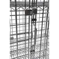 Chariot de s&eacute;curit&eacute;, Chrom&eacute;, 48" x 69" x 24", Capacit&eacute; 500 lb OSI Industrial Sales