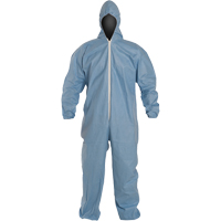 ProShield&reg; 6 SFR Coveralls, Large, Blue, FR Treated Fabric OSI Industrial Sales