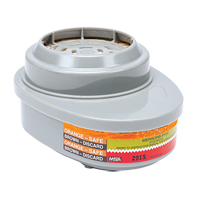 Advantage&reg; Respirator Cartridges, Gas/Vapour Cartridge, Mercury Vapour/Chlorine Gas/P100 Filter OSI Industrial Sales